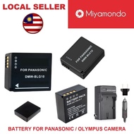 Rechargeable Li-Ion Battery / Charger for Panasonic Camera DMW-BLC12 / DMW-BLG10 / DMW-BLH7 Olympus 