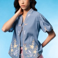 Jolie Clothing Brie Kebaya Top New Kutu Modern Kebaya Top/ Wanita Blouse/ Wanita