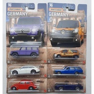 Hot Wheels Matchbox Germany Series VW Beetle Mercedes Benz G550 Mercedes AMG GT 63S Mercedes Wagon W