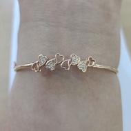 Original adult Mangko bracelet silver 926 gold plated rose gold gel001