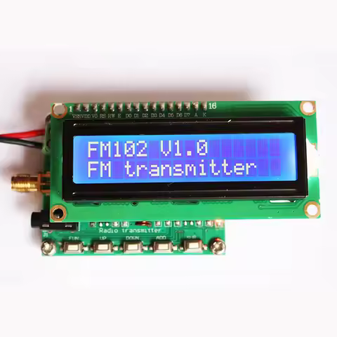 Portable Radio Wireless 78~108MHz FM Stereo Transmitter DDS FM Signal Generator