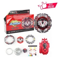 Ready Stock  Flame Beyblade Burst B-195 Prominence Valkyrie.Ov.At'-0 DB Beyblade with LR Launcher 