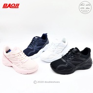 BAOJI ของแท้ 100% รองเท้าผ้าใบผู้หญิง รองเท้าวิ่ง รองเท้าออกกำลังกาย  รุ่น BJW662 (ดำ/ กรม/ ขาว/ ชมพู) ไซส์ 37-41