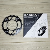 Ragusa Alloy Chainring 34T 36T 38T 40T 42T 44T 46T 48T 50T 52T MTB Narrow Wide 104BCD Bike Chainring