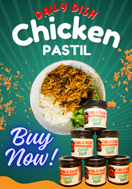 Premium Chicken Pastil Delight in a Bottle with Pure Canola Oil