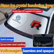 Volkswagen Sunshade Golf Tiguan Touran POlo Sharan Jetta t-cross Special Front Windshield Blind