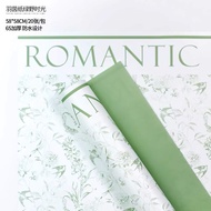 ROMANTIC - flower wrapping cellophane paper kertas buket korean import motif