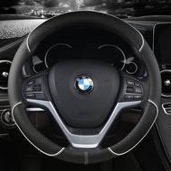 Leather Car Steering Wheel Cover For BMW F87 M2 F80 M3 F82 M4 M5 F12 F13 M6 F85 X5 M F86 F33 X6 M F3