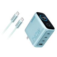 Anker Zolo เครื่องชาร์จติดผนัง4พอร์ต140W พร้อมพื้นผิวหน้าจอในตัว