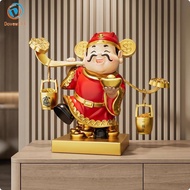 [Dovewill] Caishenye Statue Prosperity Wealth Deity Statue Freestanding Deity of Prosperity