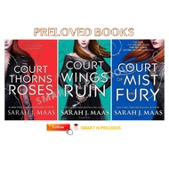 Preloved ACOTAR A Court Of Thorn and Roses Wings And Ruins Fist and Fury Sarah J. Maas English Roman