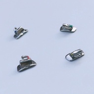 Dental Orthodontics Bondable Buccal Tube 1st Molar Roth 0.022 U1L1 Non-Convertible 4pcs/pack