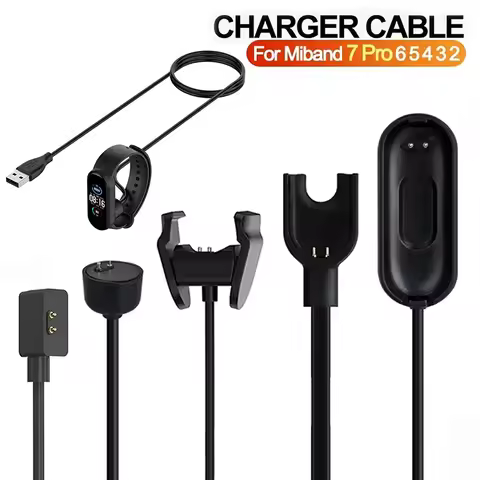 USB Charging For Xiaomi Mi Band 6 USB Charger Cable For Xiaomi Mi Band 7 6 5 4 3 2 Chargers For Xiao
