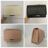 [Ready Stock] CNK ck2-20840075  Women Small Lingge Square Shoulder Bag