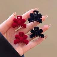 Sweet Wine Red Red Happy New Year Hairclips Fashion Accessory