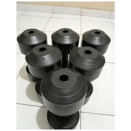 [366SP] 7KG EMPTY DUMBBELL WITHOUT FILLING