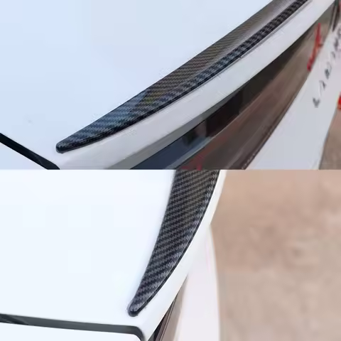 Universal 121cm Length Spoiler Lip Sedan Rear Wing For W204 W211 BMW E92 E60 E90 G20 F30 F31 Audi A3