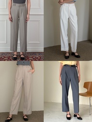 MIST OF RAIN - Cooper Pants - Dark Grey , White, Beige, Light Grey, Brownie