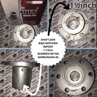 1 1/2" SHAFT JOIN BAJA SHAFT JOINT KOPLING JOIN BOHEL BAJA SENYAWA IMPORT MESIN KAPAL GEARBOX GIRBOX
