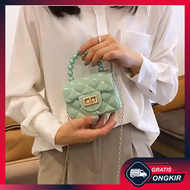 Gratis Ongkir - Tas Selempang Mini / Jelly Bag Mutiara Gaya Korea / Tas Handbag / Tas Fashion Korea