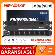 NEW BAXS Pengurus kuasa SR-328/SR-328V 8channel 40 amp power controller Audiosystem power timing is 