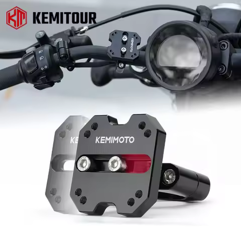 Motorcycle Navigation Holder GPS Mount Universal for 12mm 14mm 16mm 22mm 25mm 28mm 32mm Handlebar AM