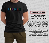 Kaos Budiman Logo Perusahaan Bus Indonesia - Kaosilogis