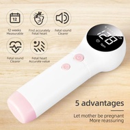 Doppler Fetal Monitor Pregnant Baby Heart Rate Detector