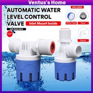 Automatic Water Level Control Valve Water Float Valve Toilet Float Valve Top & Side Inlet Mount Insi