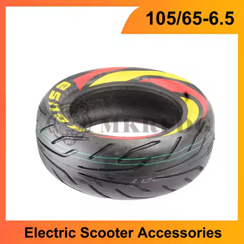 105/65-6.5 Tubeless Tire 12 Inch Thick Vacuum Off-Road Tyre for Electric Scooter Accessories