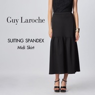 Guy Laroche กระโปรงผู้หญิง Jersey black ยาว สีดำ (GAGNBL)