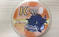 【KO系列 K-ray 強力磯釣母線 半透明超感系】原價$390 新上市特價中! 台灣磯釣達人王世國老師嚴選保證!