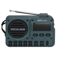 FM Radio with Best Reception, Bluetooth Speaker With Bass Portable Radio Rechargeable &amp; Battery Operated