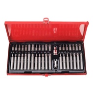 40pcs / 51pcs Torx Hex Star Spline Screwdriver Bit Socket Adapter Set Long Screw Driver Bits 1/2" & 