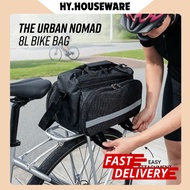 Waterproof 600D Polyester 8L Carrier Bike Bag - 14024