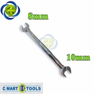 C-Mart F0301-0810 double-head wrench 8mm and 10mm