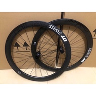 DT SWISS FULL CARBON WHEEL ROAD BIKE 700C 50MM HUB 350