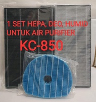 PROMO - PAKET FILTER HEPA+DEO+HUMID FOR SHARP AIR PURIFIER KC-850/860