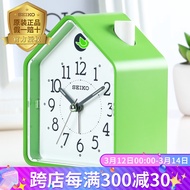 SEIKOJapanese Seiko Alarm Clock Cola Creative Student Children Goo Cuckoo Clock Bedroom Bedside Cute Small Alarm Clock
