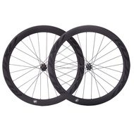 RUJIXU 700C 50 mm Super light Carbon Wheels Disc Brake Road Bike Wheelset Clincher Tubeless Ready