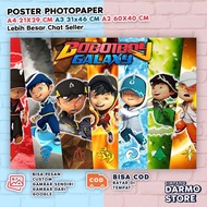 Boboiboy Cartoon Poster Children's Wall Decoration Yaya Fang Bora Gopal Foster Cartoon Malaysia BBY-