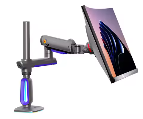 NB G80 Gaming Monitor Arm 32-60 Inch Curved Arc Screen Desktop Monitor Holder 2-20kgs Ultra Wide Mon