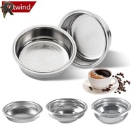 RL 51/58mm 304 Stainless Steel 1/2/Clean Cup Coffee Filter Blind Bowl Non-Pressurized Precision Port