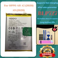 5000mAh  battery Original OPPO BLP727 For OPPO A11 A5 (2020) A9 (2020) battery replace+tool