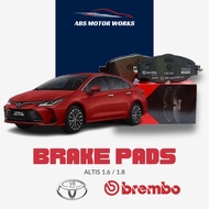 BREMBO Rear Brake Pads (L+R) – Toyota Altis / Vios NCP93/NCP91/NCP150 1.5G/1.5S TRD, Yaris NSP151R 1