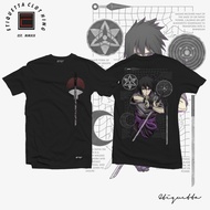 Anime Shirt - ETQTCo. - Naruto - Uchiha Sasuke เสื้อยืดลายฤดูร้อน S-5XL