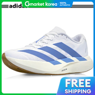 adidas | อาดดาส รองเทาวงผหญง รน Adizero EVO SL สขาว-นำเงน JS4454