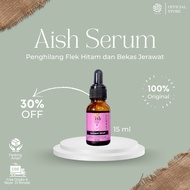 aish serum korea - mencerahkan wajah penghilang jerawat flek hitam ori - darkspot