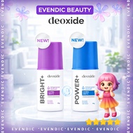 Deoxide Antiperspirant Deodorant Roll On Bright + - Power + | 60 Gr | All Series | Evendic Beauty