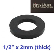 RUBBER WASHER 1/2" X 2mm (Thick) - 1PCS